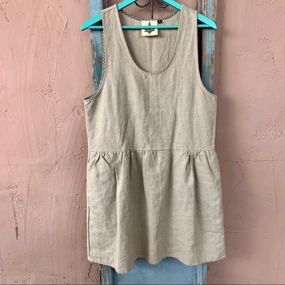 Jungmaven Moab Dress Natural Hemp S